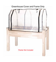 Greenhouse cover and frame