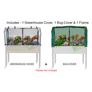CedarCraft greenhouse cover and bug cover