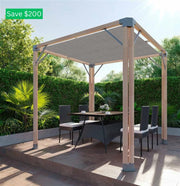 Pergola en cèdre 8 x 8' Bali