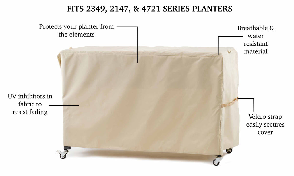 Protective Cover for Elevated Planters (model specific)