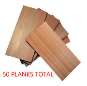 3.5 x 7" Cedar Grilling Planks (50-pack bulk)