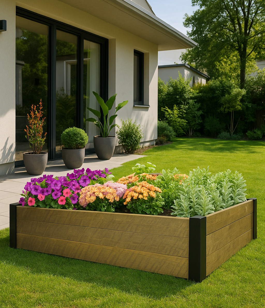 Lit de jardin surélevé (48 x 48 x 10,5" H)