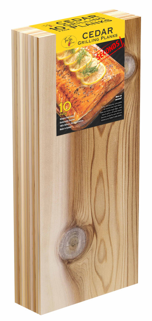 Cedar Grilling Planks 7.25 x 16” (100-pack) **Seconds**