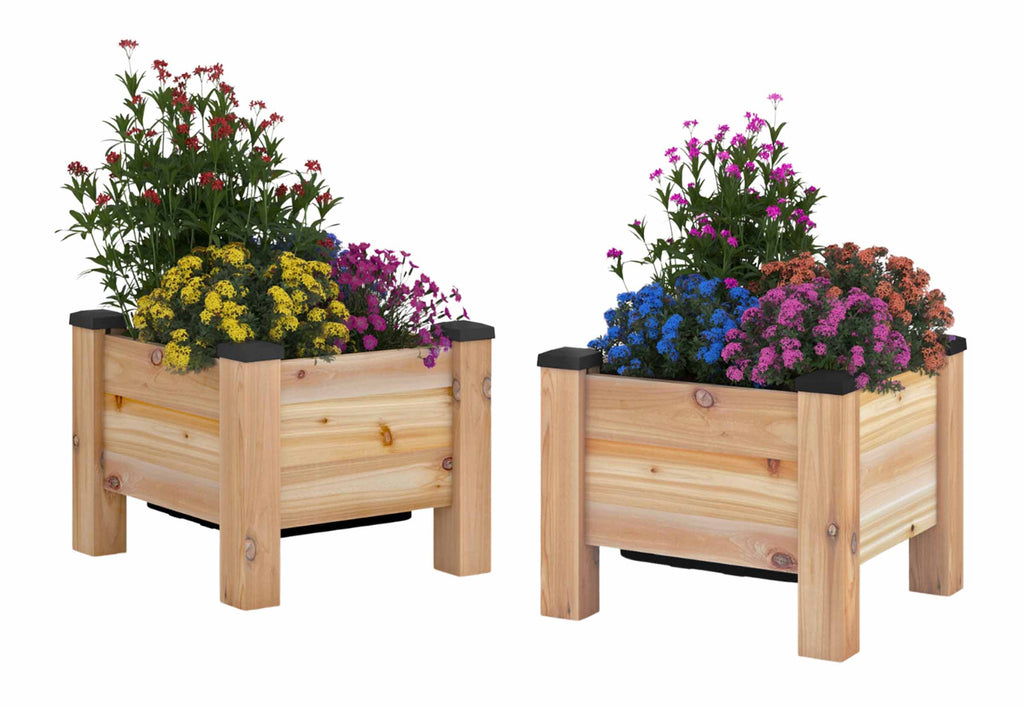 19 x 19” Cedar Entry Planter (2-Pack)