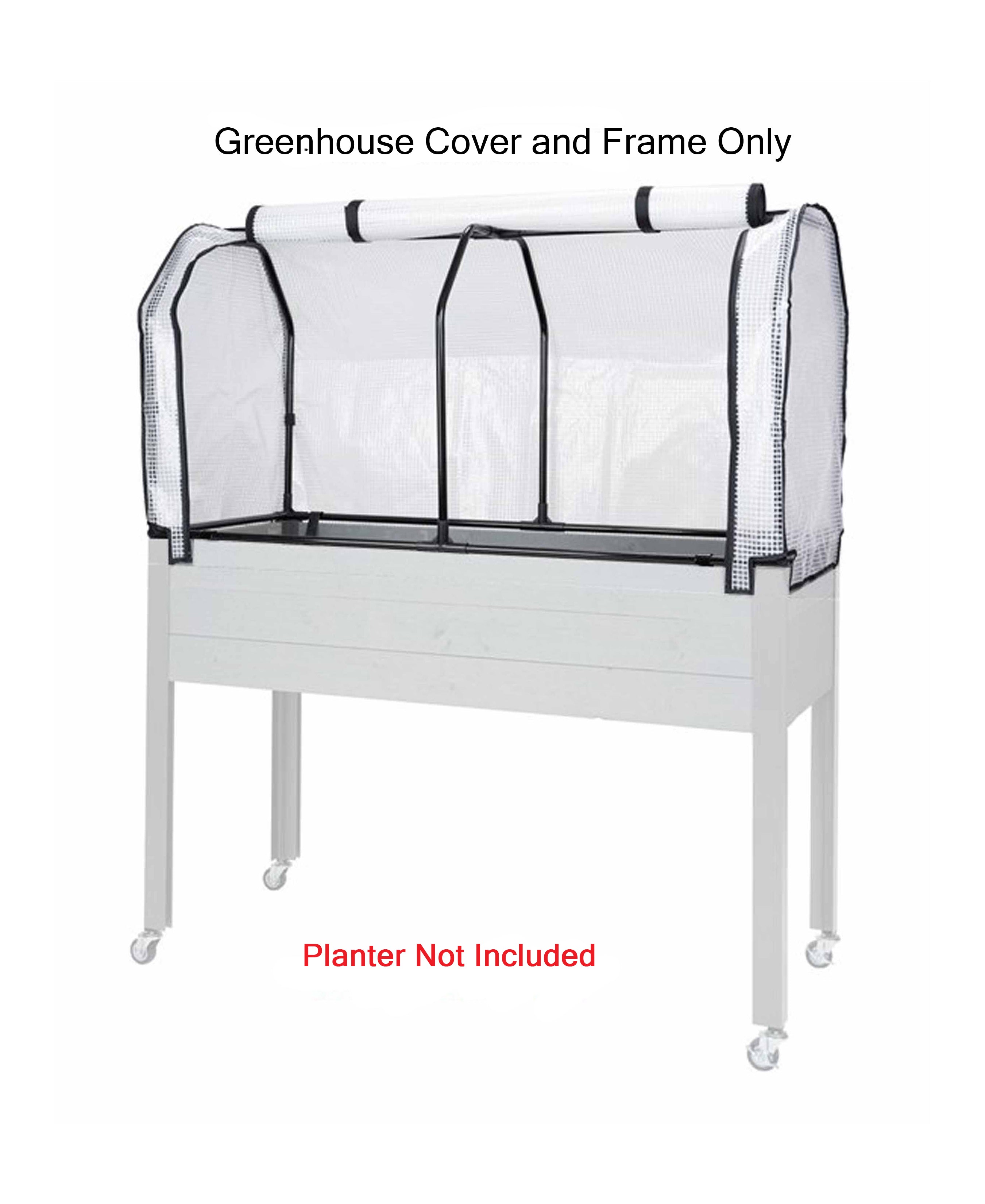 Greenhouse Cover for 21" x 47" Planters