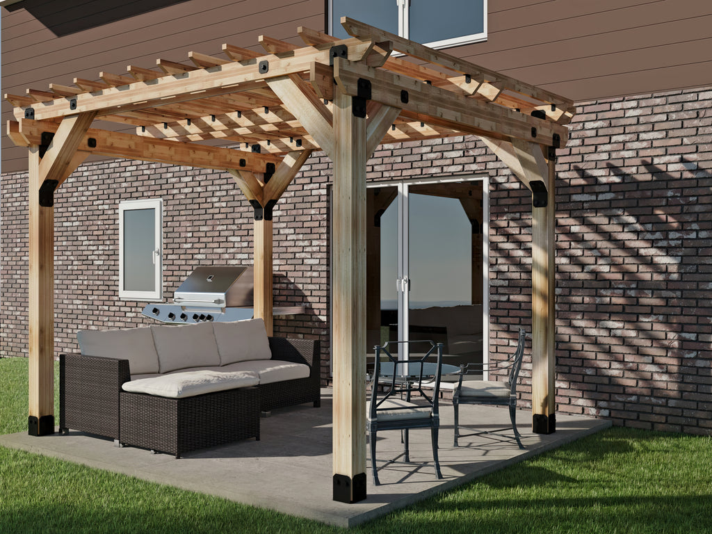 Deluxe Cedar Pergola Series **_contact for quote_**