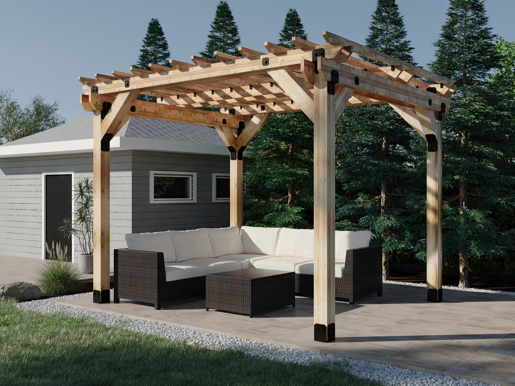 Deluxe Cedar Pergola Series **_contact for quote_**