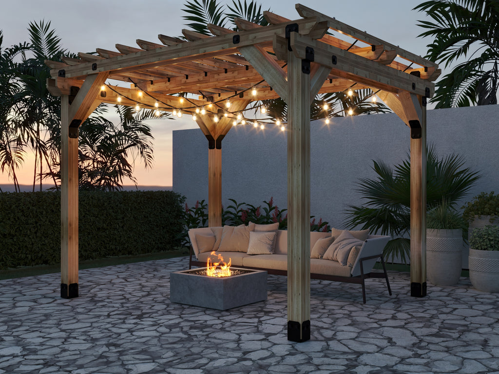 Deluxe Cedar Pergola Series **_contact for quote_**