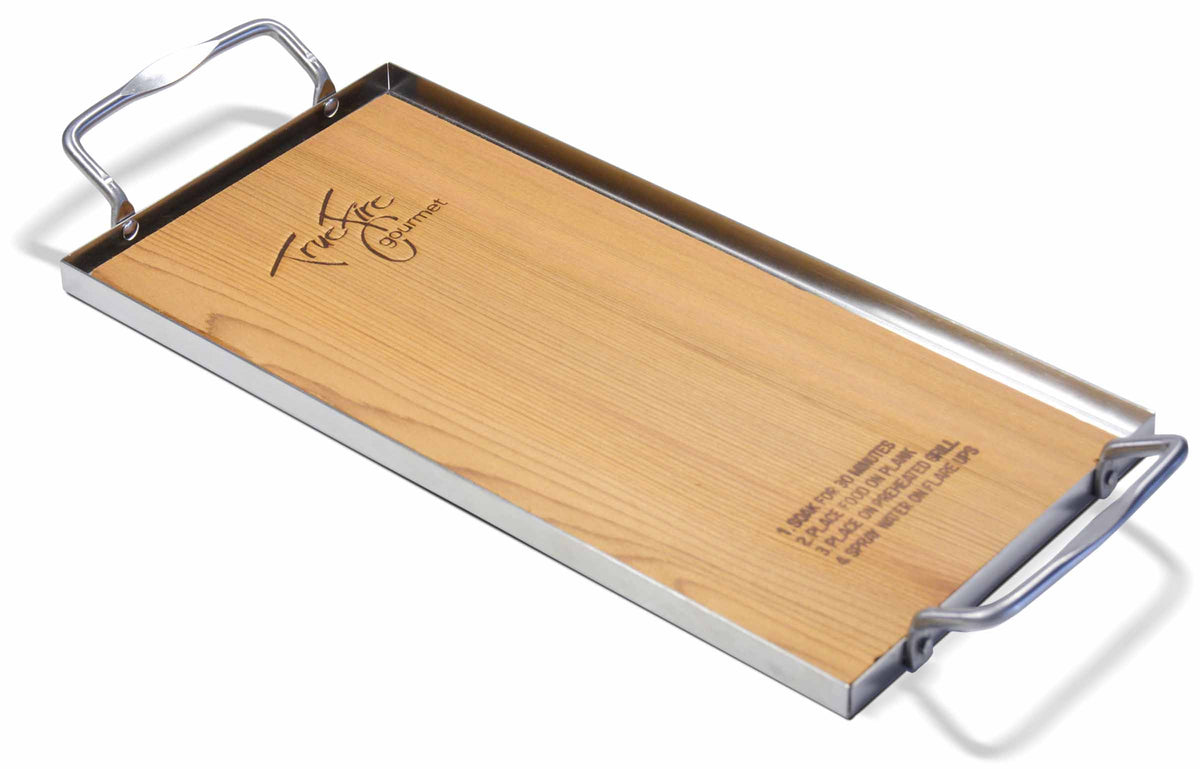 Cedar Grilling Planks 7.25 x 16" (10-pack) + Serving Tray