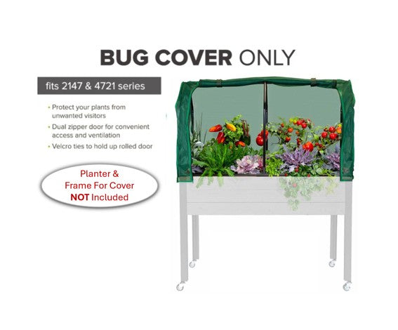 Housse anti-insectes de remplacement pour jardinières de 21" x 47"