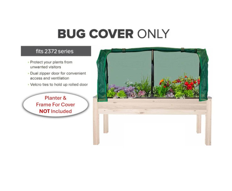 Housse anti-insectes de remplacement pour jardinières de 23" x 72"