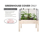 Replacement Greenhouse Cover for 22" x 48" Planters