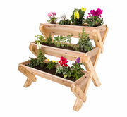 Cascading Cedar Planter - 3 Tier