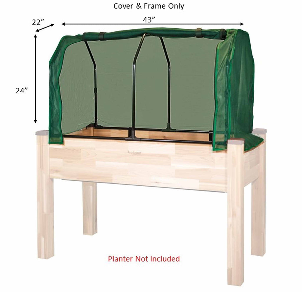 Greenhouse & Bug Cover Combo 22/23" x 48/49" Planters