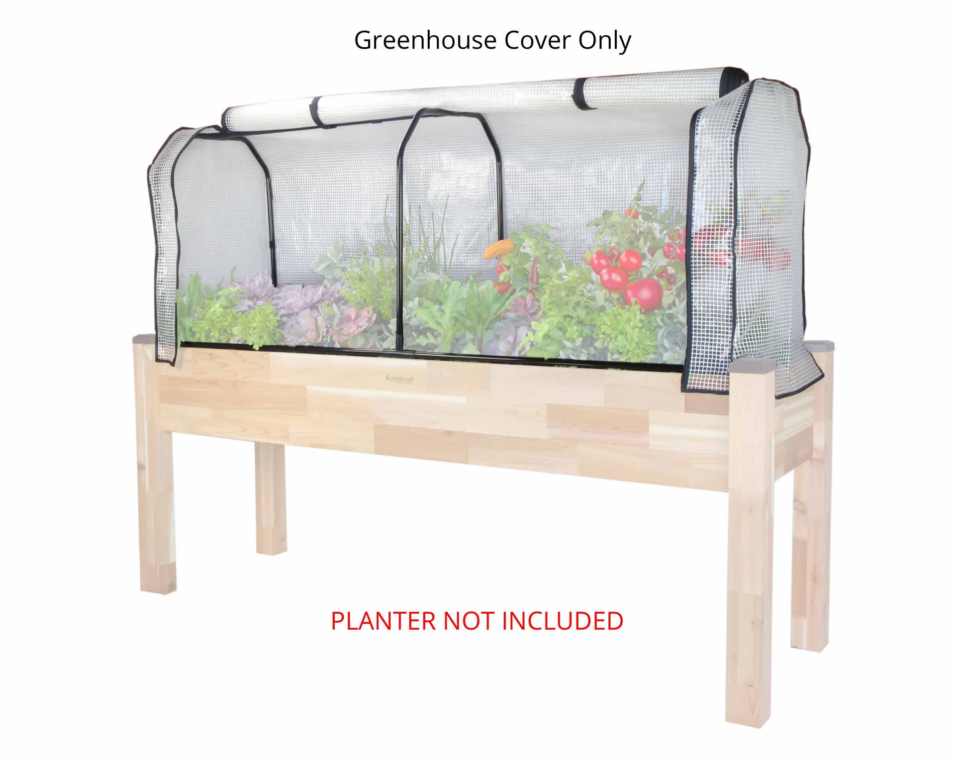 Greenhouse Cover for 23" x 72" Planters