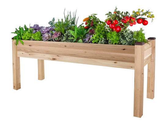 Elevated Cedar Planters – CedarCraft